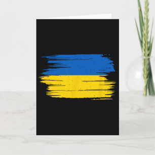 Carte Drapeau Ukraine Drapeau National Kiev Ukrainien Ky