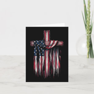 Carte Drapeau Usa Citation religieuse 4 juillet Christia