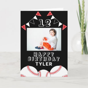 Carte Drapeaux de balle de baseball Sports Enfants Photo