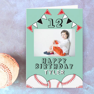 Carte Drapeaux de balle de baseball Sports Enfants Photo