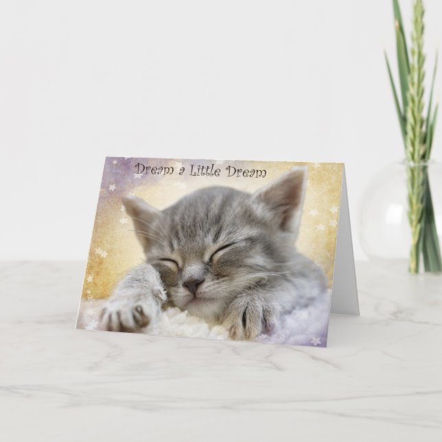 Carte Dream a Little Dream Note (Devant)