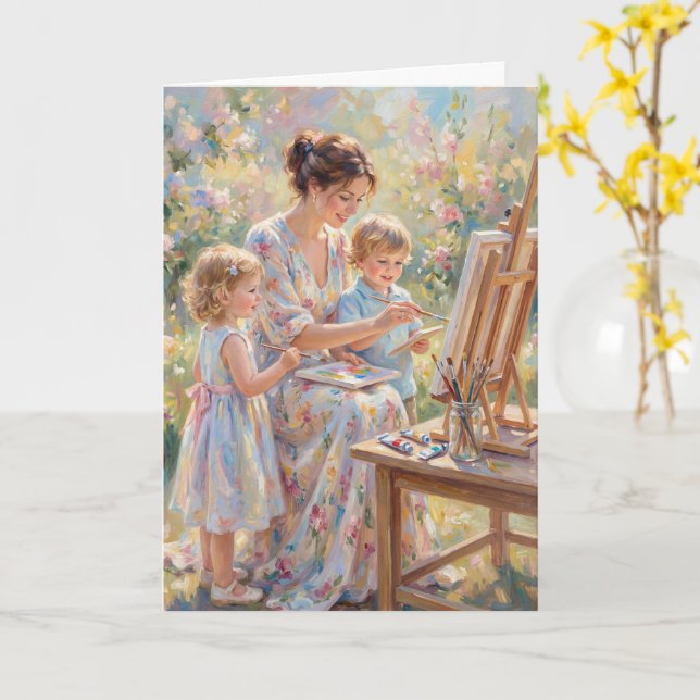 Carte Dream Big Mother's Day Card (Fleur jaune)