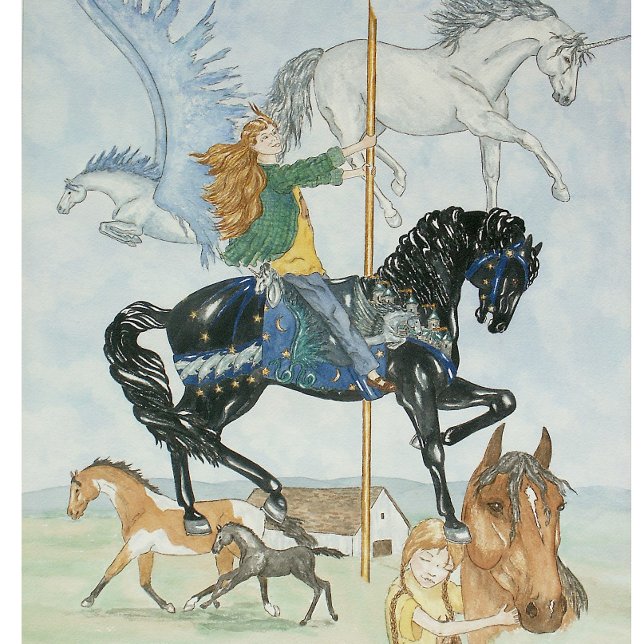 Carte "Dream Carousel" Card (Créateur téléchargé)