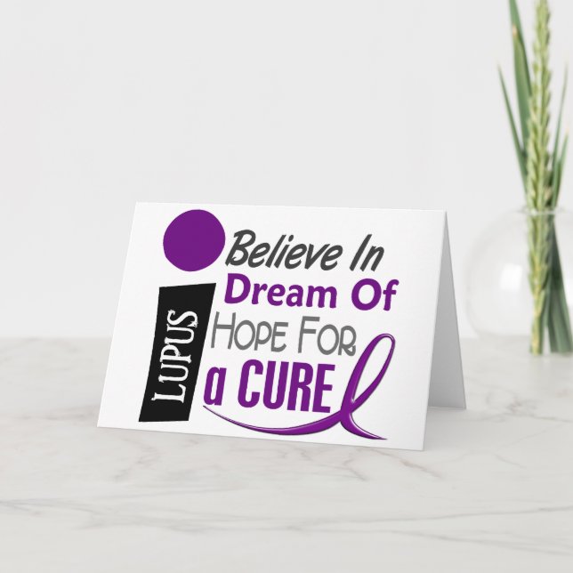 Carte DREAM HOPE Lupus T-shirts et appareils (Devant)
