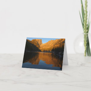Carte Dream Lake dans la lumière du lever du soleil I
