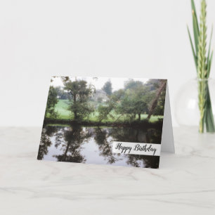 Carte Dreamy Happy Birthday Princess Castle Scenery