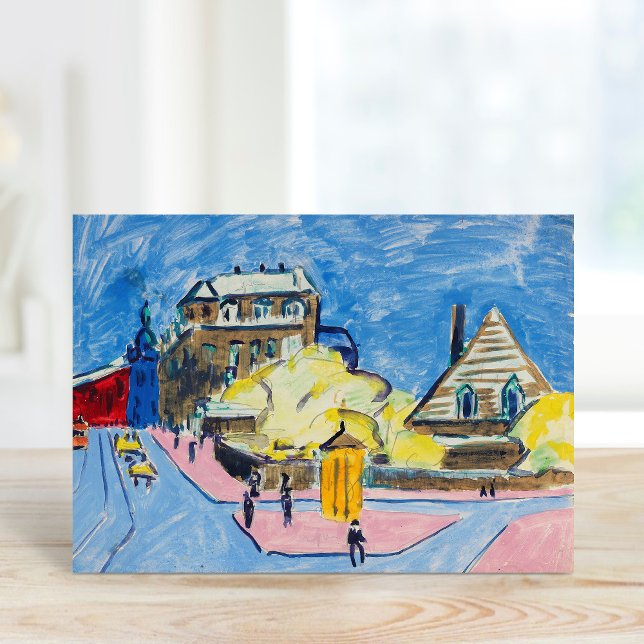 Carte Dresden | Ernst Ludwig Kirchner (Créateur téléchargé)