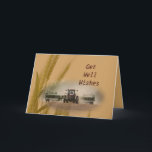 Carte Drilling Kansas Wheat #3- customize<br><div class="desc">Change the words on the front and inside for any occasion you wish. Parfaite choice for farmers for any occasion. To see more coordinating cards and gift items,  type Kansas Wheat Farmer in the searchbox on my MakaraPhoto Home.</div>