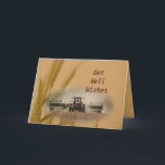Carte Drilling Kansas Wheat #3- customize any occasion<br><div class="desc">Change the words on the front and inside for any occasion you wish. Parfaite choice for farmers for any occasion. To see more coordinating cards and gift items,  type Kansas Wheat Farmer in the searchbox on my MakaraPhoto Home.</div>