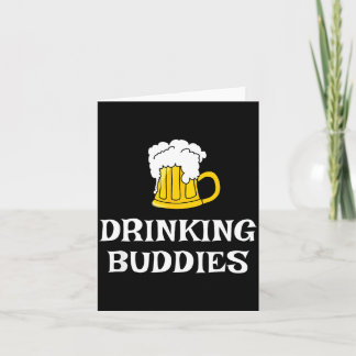 Carte Drinking Buddies St. Patrick's Day Beer Funny Iri-