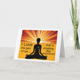 Carte Droit de l'attraction Motivational Grey Card