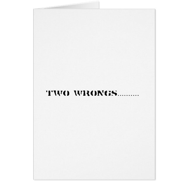 carte drôle (Devant)