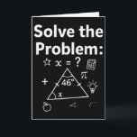 Carte Drôle 67 Math Meme Résoudre le problème enseignant<br><div class="desc">Drôle 67 Math Meme Résoudre le problème enseignant pour l'élève _1</div>