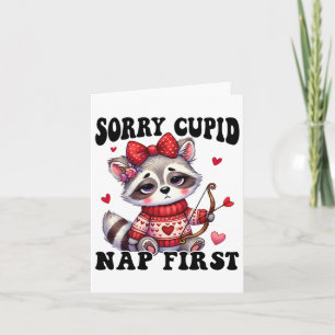 Carte Drôle Anti Saint-Valentin Désolé Cupidon Nuit Prem