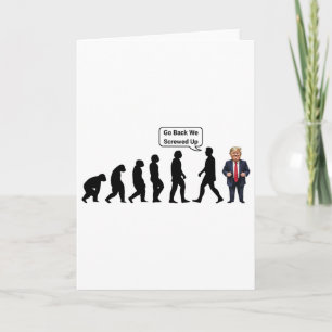 Carte Drôle Anti Trump, Allez Ck Nous Nous Sommes Trompé