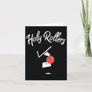 Carte Drôle Bowling Holy Rollers