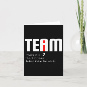 Carte Drôle Camarade Sarcastique J'Ai Trouvé L'I Dans L'