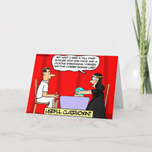 Carte Drôle Caricature de cricket