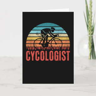Carte Drôle Cycologue Cycliste Cadeau Cycliste