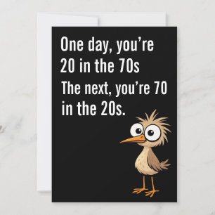Carte drôle d'anniversaire 70 ans pour papa