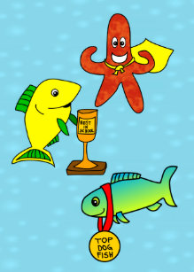Cartes D Drole Poissons D Anniversaire Zazzle Fr