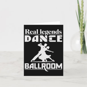Carte Drôle Danse De Salle De Bal Design Pour Danseur De