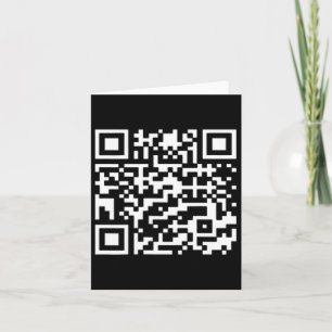 Carte Drôle de code de danse du président Trump Qr