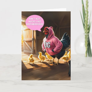 carte drôle de fête des mères carte d'anniversaire