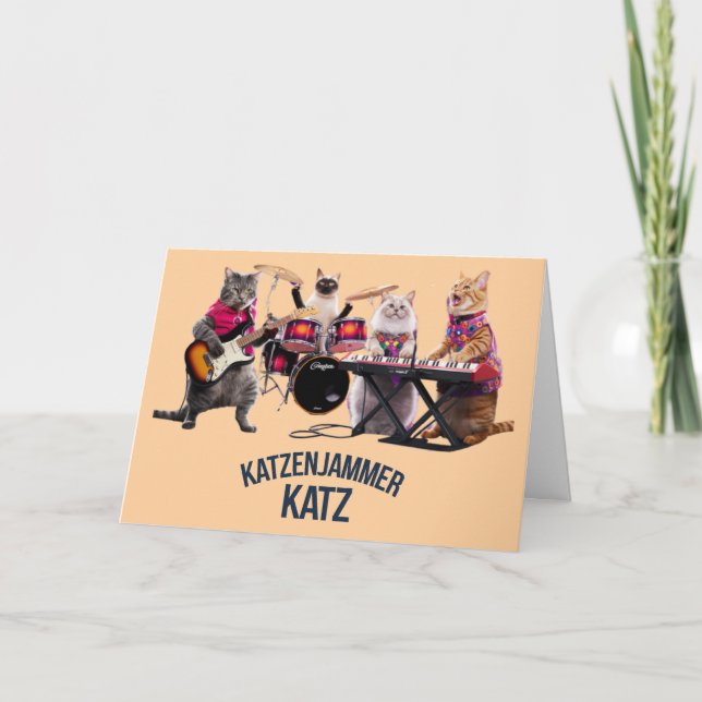 Carte Drôle de Katzenjammer Katz (Devant)