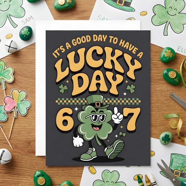 Carte drôle de la Saint-Patrick 67 (Créateur téléchargé)