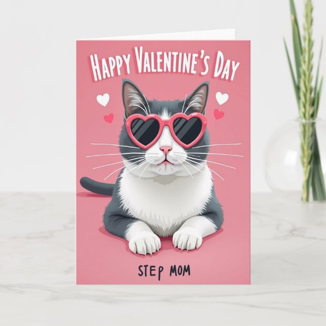 Carte drôle de la Saint-Valentin pour belle-mère a (Devant)