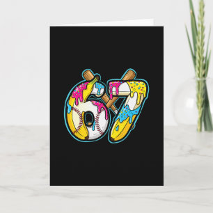 Carte Drôle de Nana 67 Glace qui Dégouline Mème Six Sept