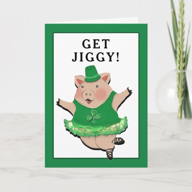 Carte Drôle de St. Patrick's Day (Devant)