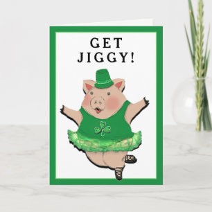 Carte Drôle de St Patrick's Day