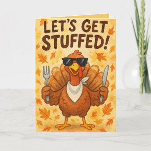 Carte drôle de Thanksgiving – Humour de Thanksgivi