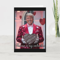Drôle de Trump Saint-Valentin Câlin Coeur Tout-Pet