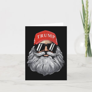 Carte Drôle Donald Trump Fête de Noël du Père Noël 4
