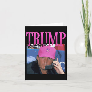 Carte Drôle Donald Trump Me Manque Encore Y2k Vintage 90