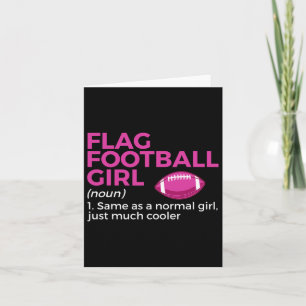 Carte Drôle Drôle Football Fille Définition