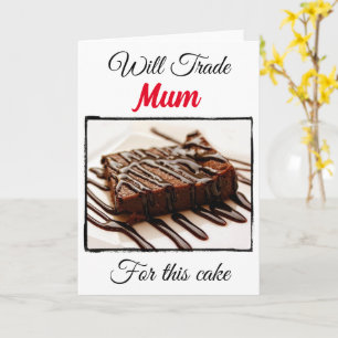 Carte Drôle Échangera Contre : Maman