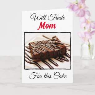 Carte Drôle Échangerai pour : Maman