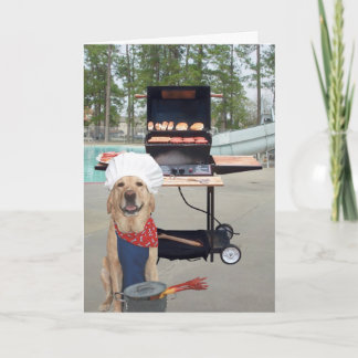 Carte Drôle Fête des pères chien