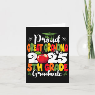 Carte Drôle Fier Grand Grand Grand Grandma Cl De 2025 5è
