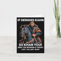 Drôle Genghis Khan Citation Drôle Histoire de la M