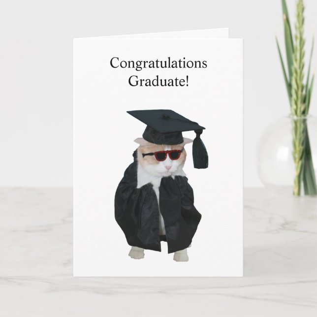 Carte Drôle Graduation (Devant)