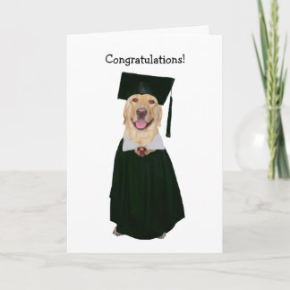 Carte Drôle Graduation en laboratoire
