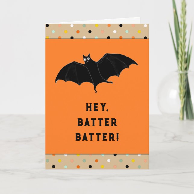 Carte Drôle Halloween (Devant)