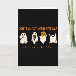 Carte Drôle Halloween N'abandonnez pas vos sentiments Me