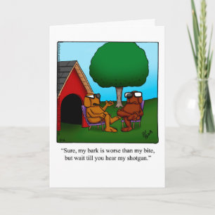 Carte Drôle Happy Pet Owner's Day Greeting Card