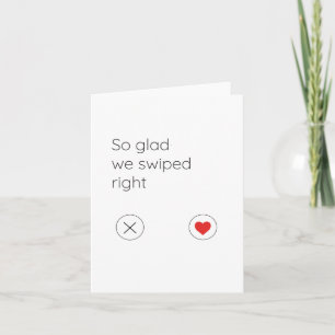 Carte Drôle Internet Dating Valentine's Day Card